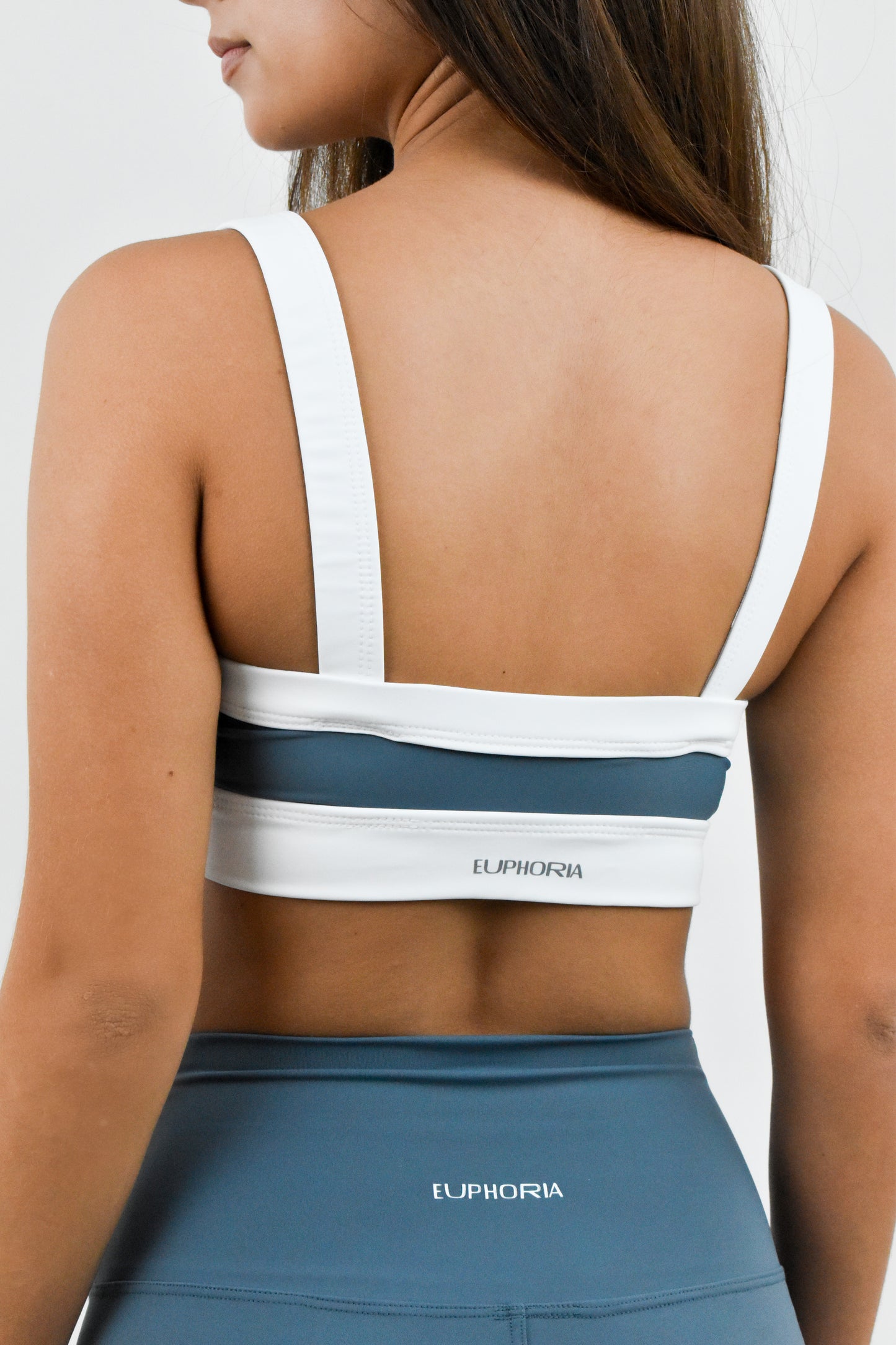 The Minimalist Top: White and Blue