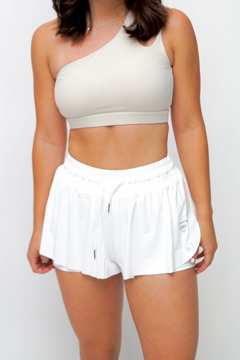 Running Shorts White