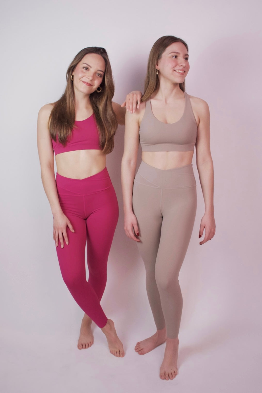 Nude V Leggings