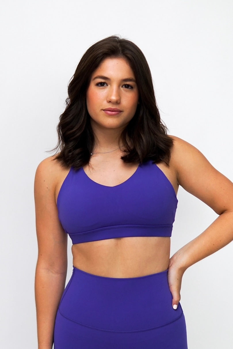 Cross Top Purple