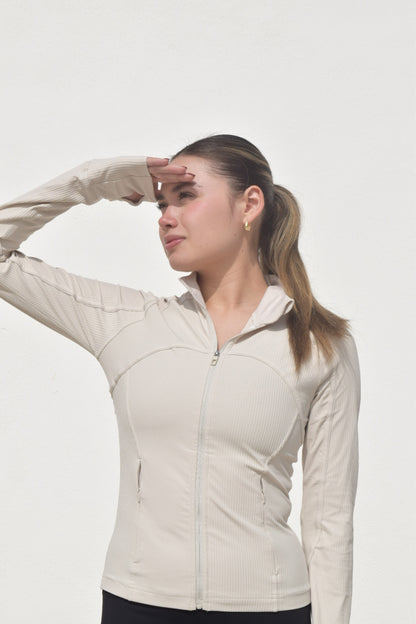 Sand Cropped Jacket