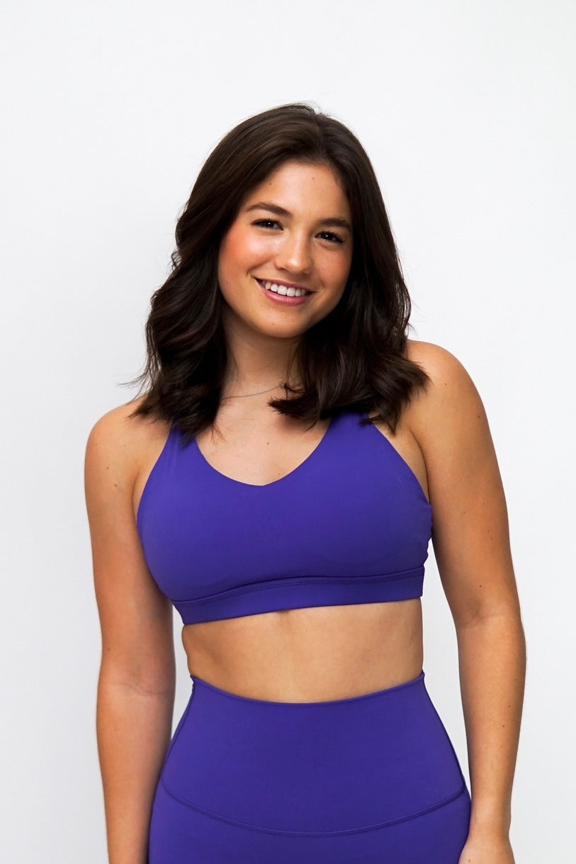 Cross Top Purple