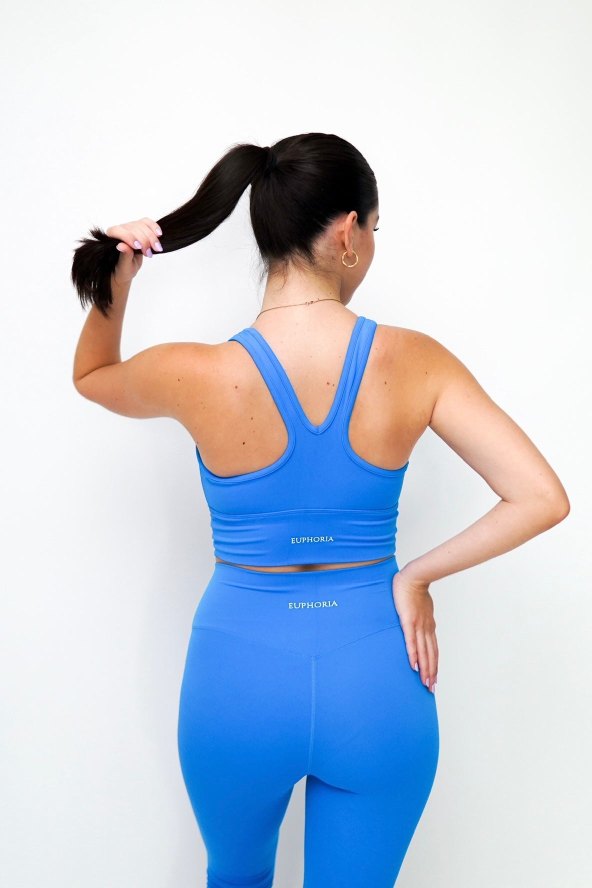 Blue Effortless Leggings
