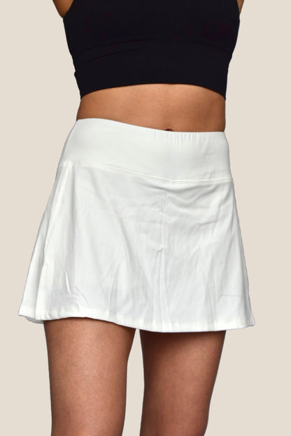 White Tennis Skirt