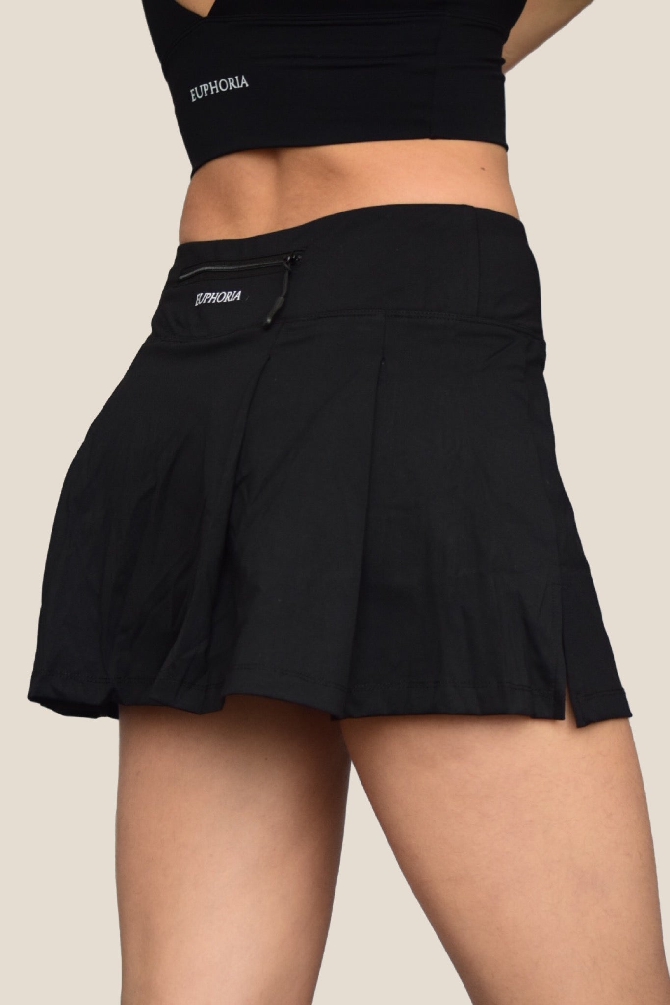 Black Tennis Skirt