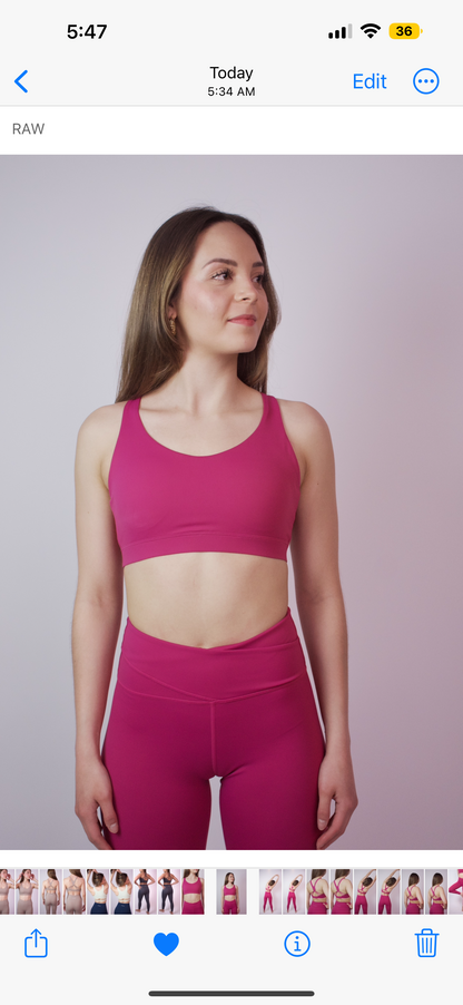 Magenta Top