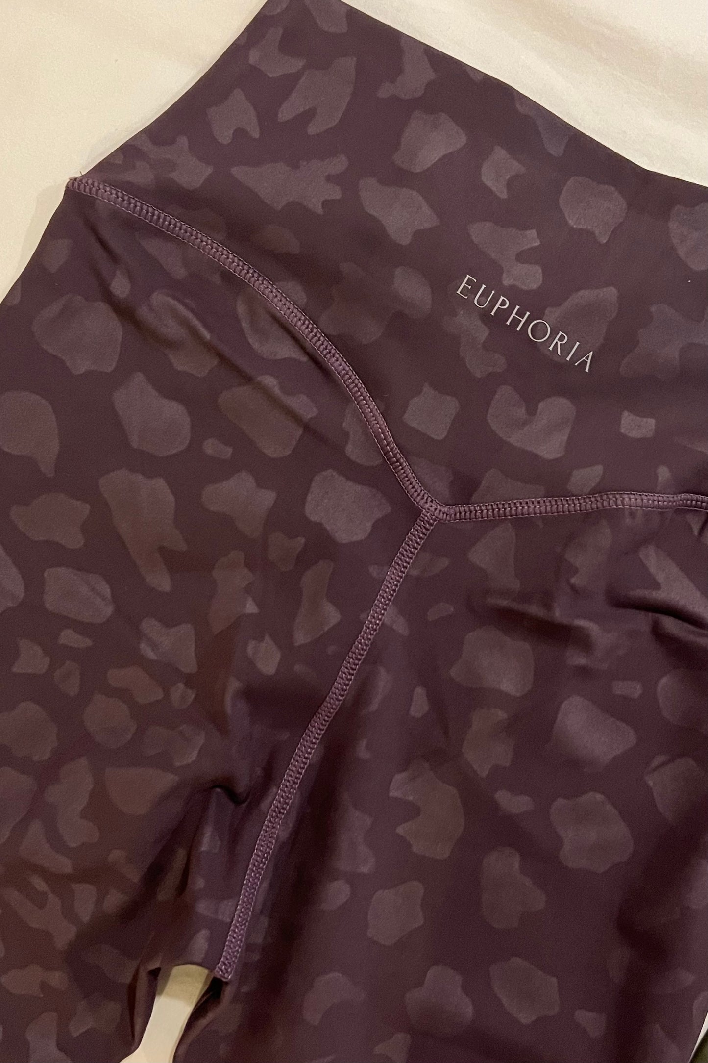 Purple Print Leggings