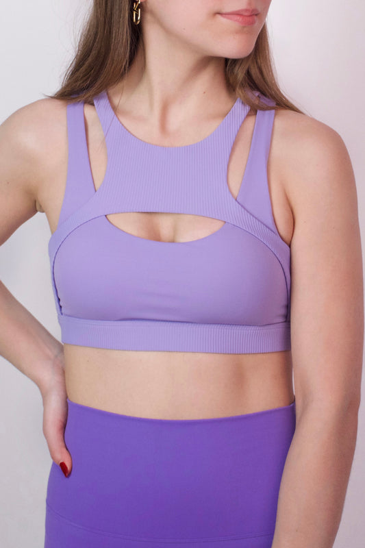 Double String Purple Top