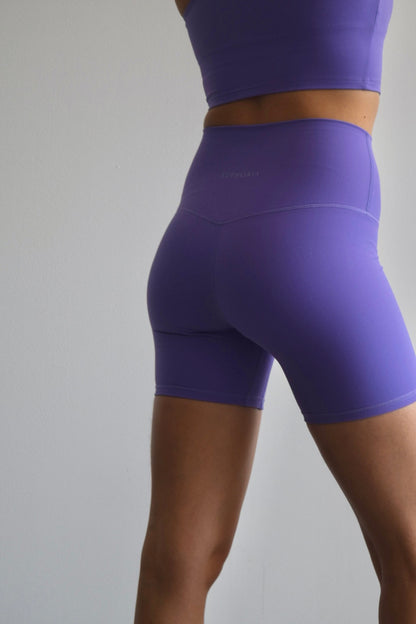 Lilac Biker Shorts