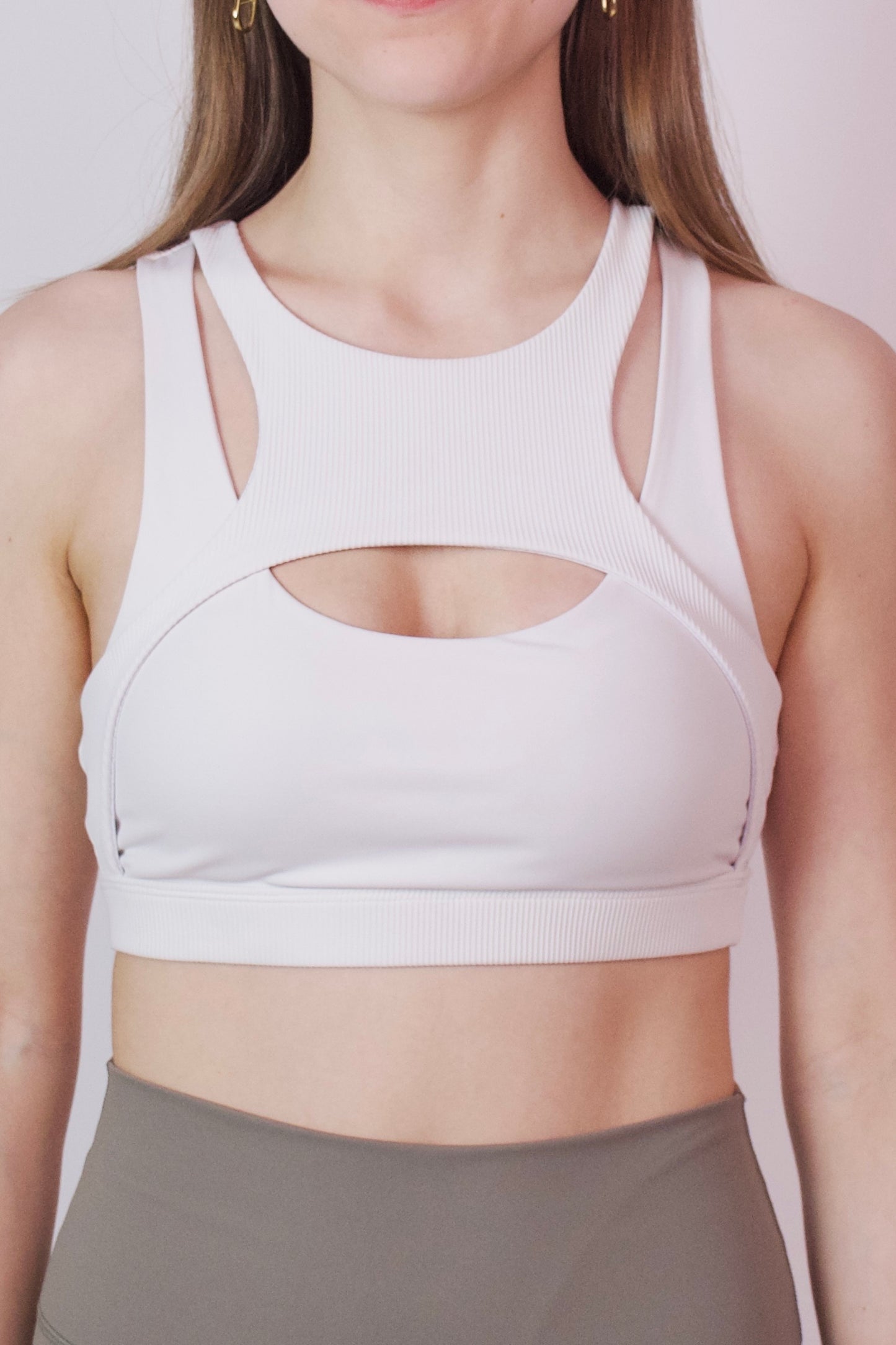 Double String White Top