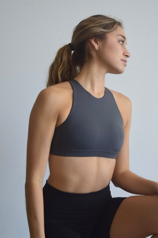 Gray Top Halter